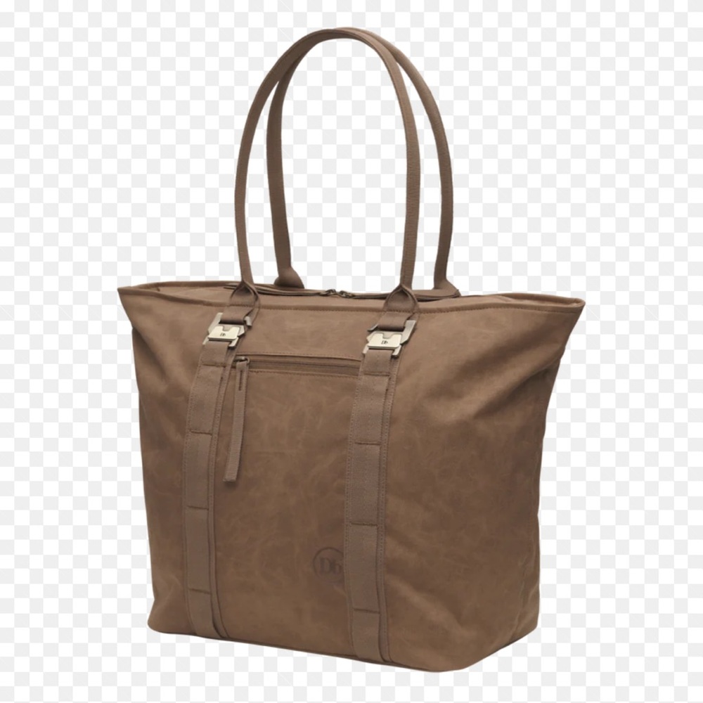 Db Brown Tote Bag with Dual Straps